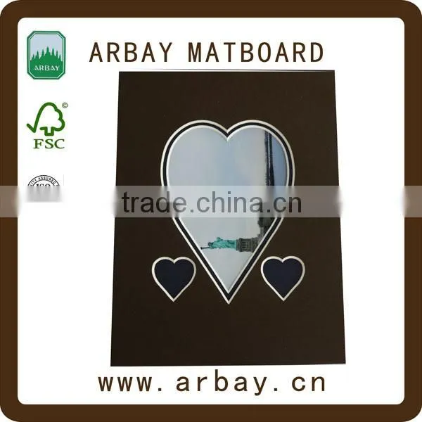 Promotional Gifts White Core 45 Beveled Cut Picture Paper Frame Album photo-2