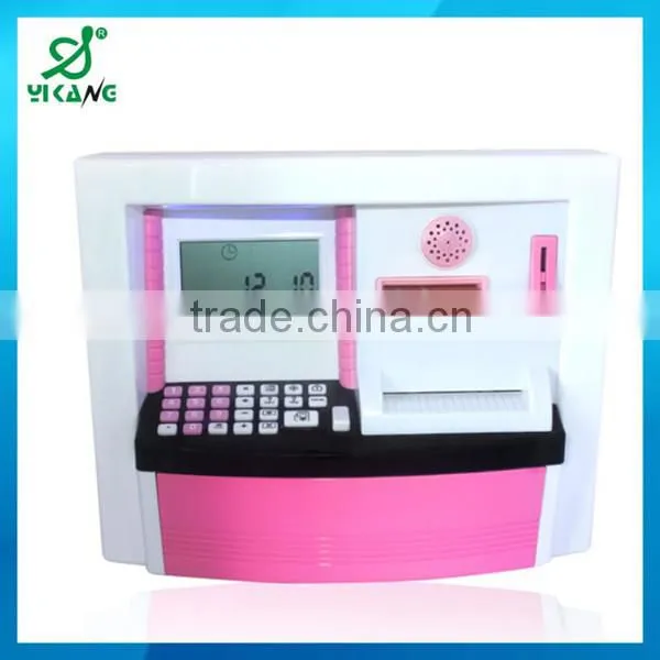Atm Machin Toy Atm Bank, Atm Card Machine, Plastic Money Box