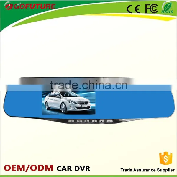 Factory Cheap 2.4 Inch 170 Degree HD Car DVR Rearview Mirror Wireless Backup Camera photo-2