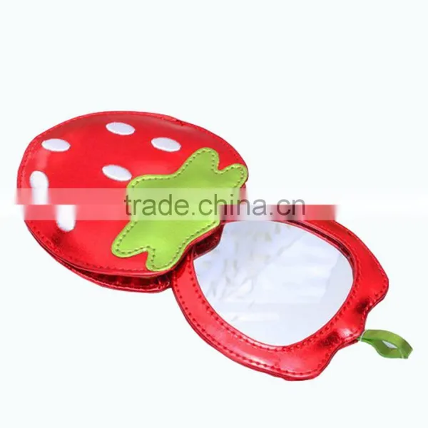 Wholesale Girl Compact Hand Cosmetic Makeup Pocket Mirror photo-4