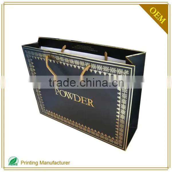 Luxury From Paper Hand Shopping Bag With Rope Handle photo-2