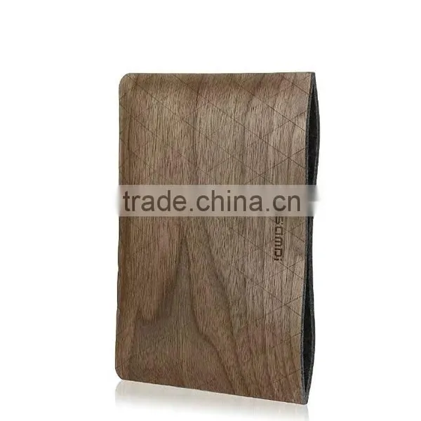 Wood Texture Leather Sleeve Bag for Ipad Mini Carrying Bag Case photo-2