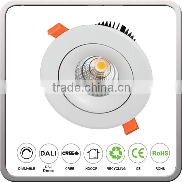24 Degree COB LED Downlight 60 Degree With High Quality Led Downlight 110mm Cuthole photo-4