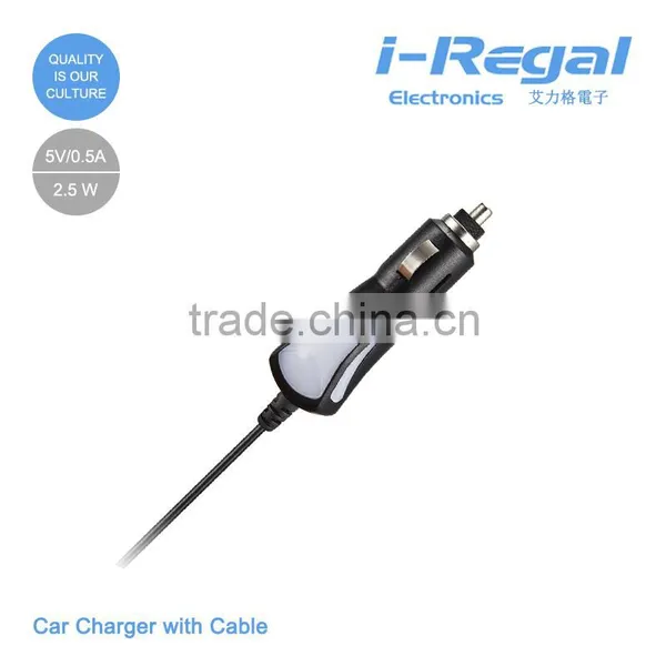Factory Direct Sale Micro Usb Car Charger With Cable for IPhone IPad photo-5