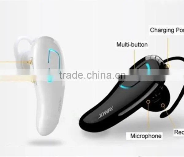 JOWAY H-02 Mobile Wireless Bluetooth Headset, Universal Stereo Mini One With Two Music Bluetooth Headset Dual Standby Radio Song photo-4