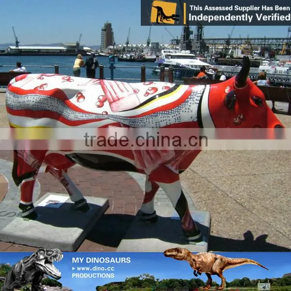 My Dino-C044 High Simulation Animal Model Outdoor Decoration Cows photo-6