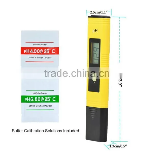 2016 New Protable LCD Digital Mini PH Meter Pen of Tester Accuracy 0.01 Aquarium Pool Water Wine Urine Automatic Calibration photo-4