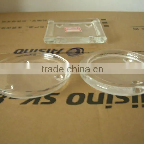 Round and Square Dish Candleholder