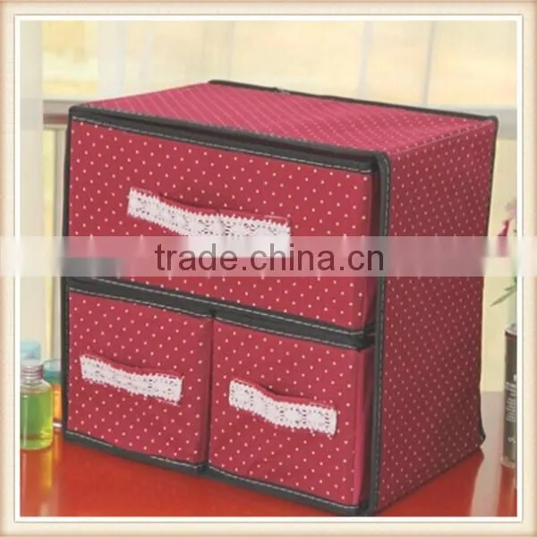 Sweet Non Woven Foldable Closet Drawer Storage Box photo-4