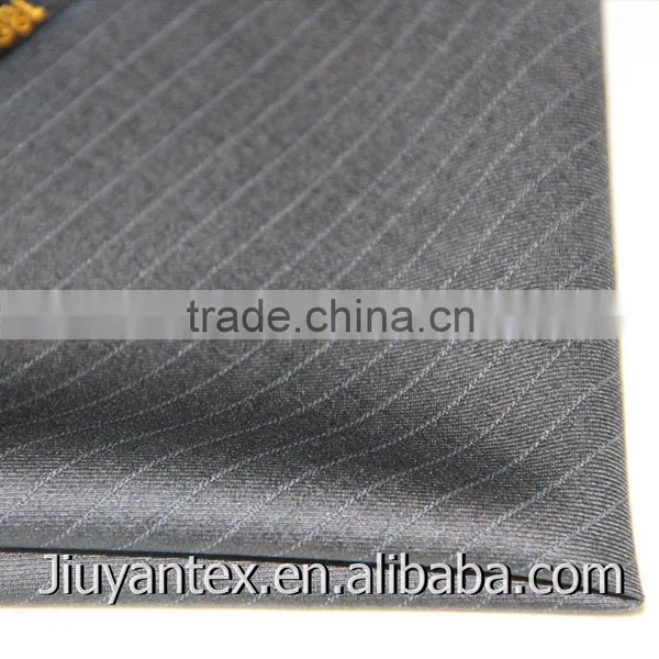 New Trw Man Super Wool Cashmere Stripe Woven Weave Exclusive Indonesia Fashion Style Lady Coat Pant Suiting Textile Cloth Fabric photo-2