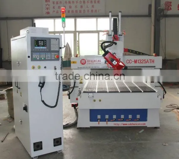 4 Axis Atc Cnc Router , 1325 ATC Cnc Router With Tilting Spindle , 4 Axis Cnc Router With ATC Spindle photo-3