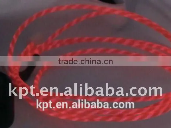 Colorful High Brightness Lighting Electrouluminecent Wire for Decoration photo-2
