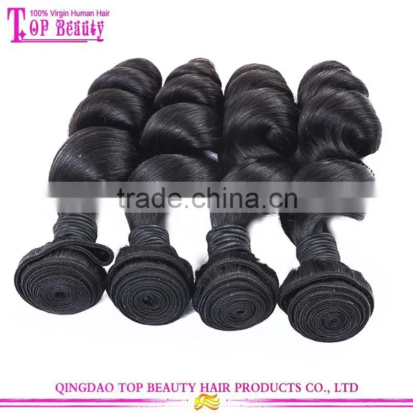 2015 New Hair Products Peruvian Loose Wave Hair Unprocessed Virgin Hair Weave Loose Wave photo-5
