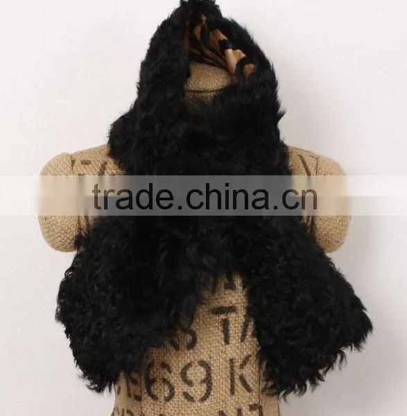 12001 Fashion Sheep Fur Collar photo-5