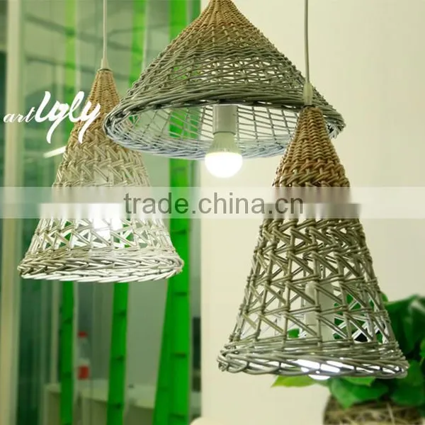Hot Sale Pendant Lamp Wicker Lamp Shades China photo-5