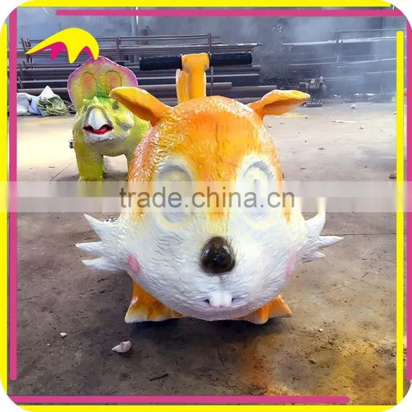 KANO1151 Popular Animated Walking Dinosaur Ride For Mall photo-5