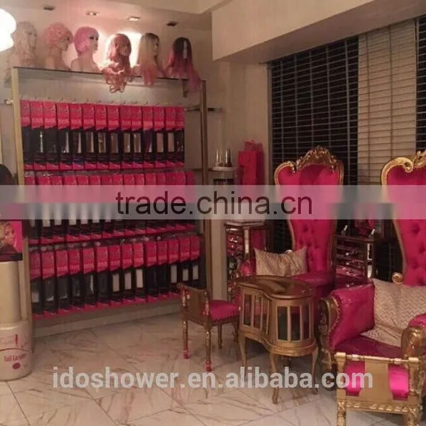 High Back Pedicure Chairs, Pink Queen Pedicure Spa Chair for Sales photo-3