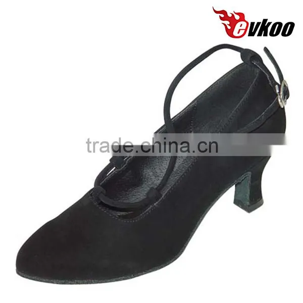 New Elegant Women Modern Shoes Cheap Price With High Quality Nubnck and Shiny Material