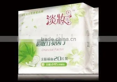 2016 New Material Eco-friendly Extra Care Sanitary Napkin Biodegradable Completely photo-2