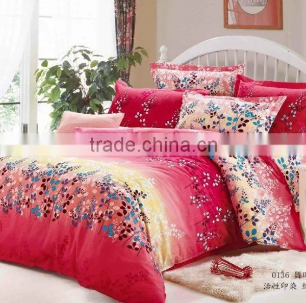 100% Brushed Polyester Printed Fabric for Making Bed Sheets photo-2
