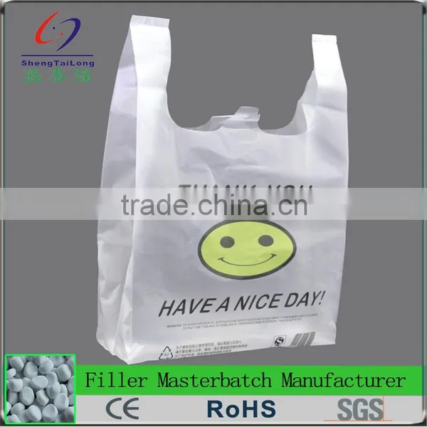Low Price White 75% CaCO3 Masterbatch For LDPE Products photo-2