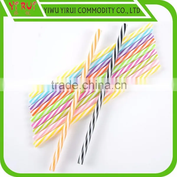 7.5mm Diameter pp Spiral Drinking Straw Can Customized photo-4