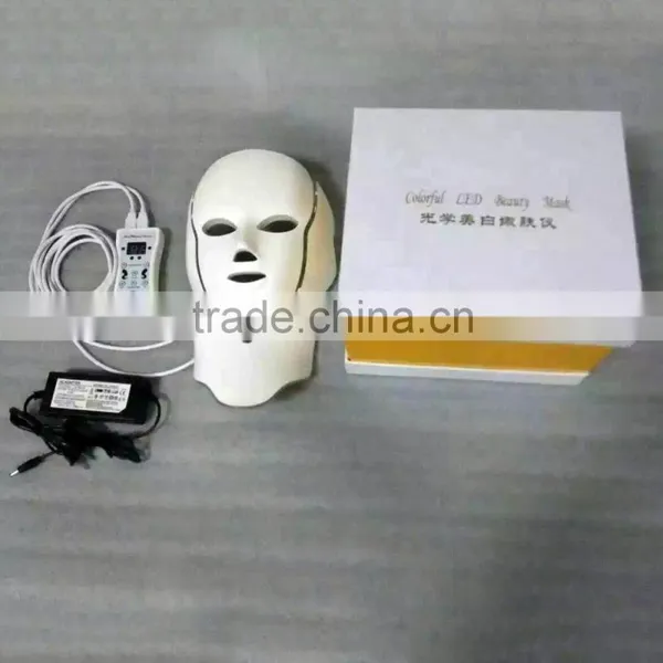 Micro Machine Seven Colors Led Face Mask Freckle Removal      PDT Led Light Led Mask For Home Use Led Facial Light Therapy Machine photo-6