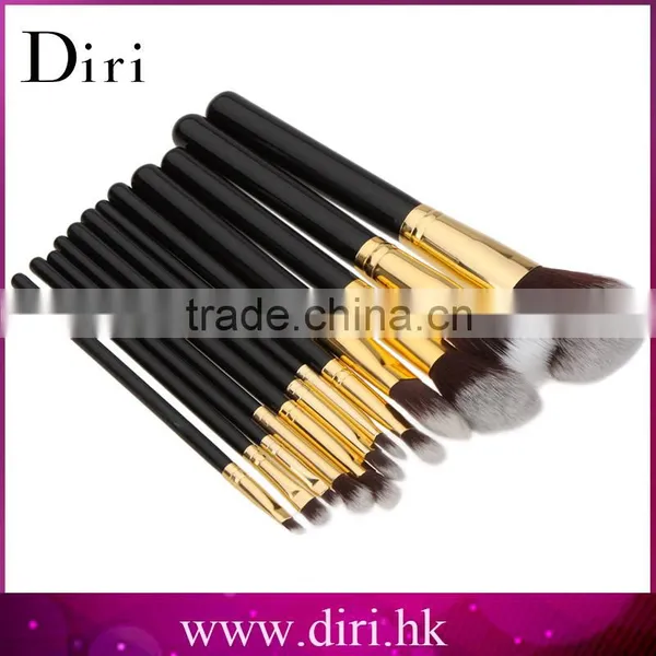 New Arrival 12pcs Makeup Brushes Set Rose Gold Make Up Brushes Soft Animal or Nylon Hair For Beauty photo-5