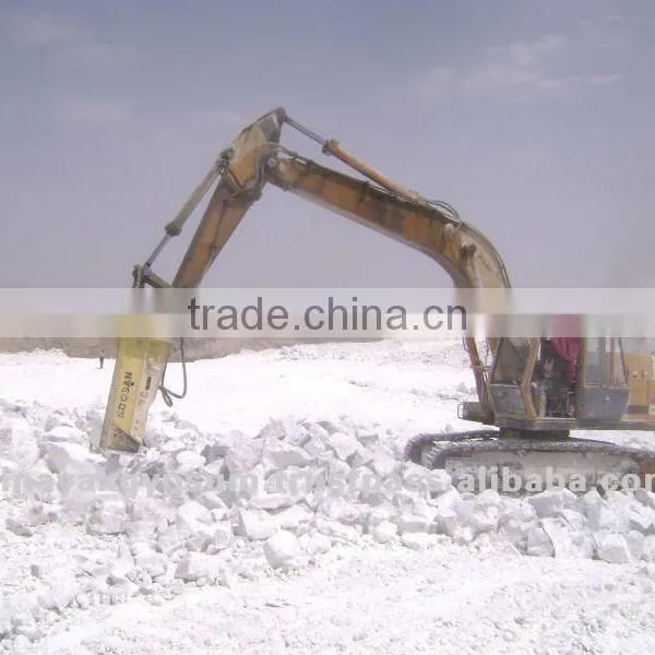 raw gypsum powder uses