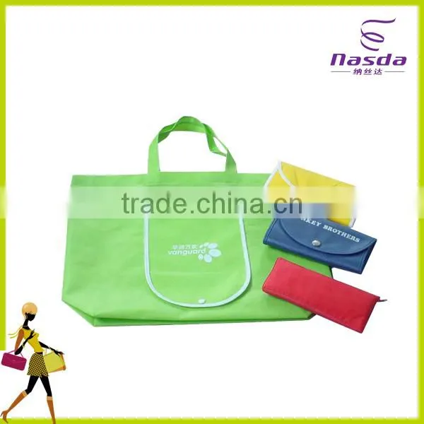 Foldable Tote Bag With Snap Closure photo-3