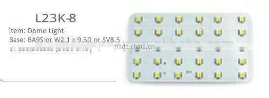 5050SMD make led dome light BA9S 12v car led ceiling dome light