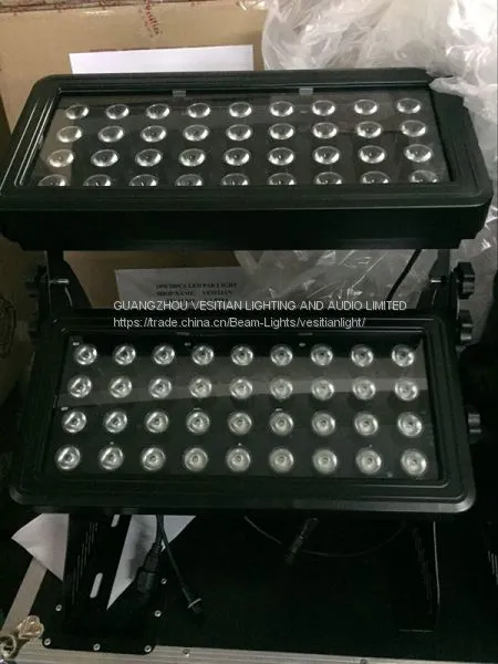 Double Heads Outdoor Waterproof RGBW 4in1 72PCS 10w IP65 LED City Color Light photo-2
