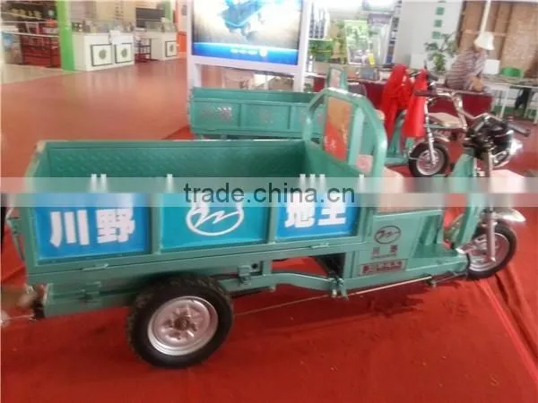 650W Farming Electric Cargo Box Tricycle for Orchard Grove photo-2