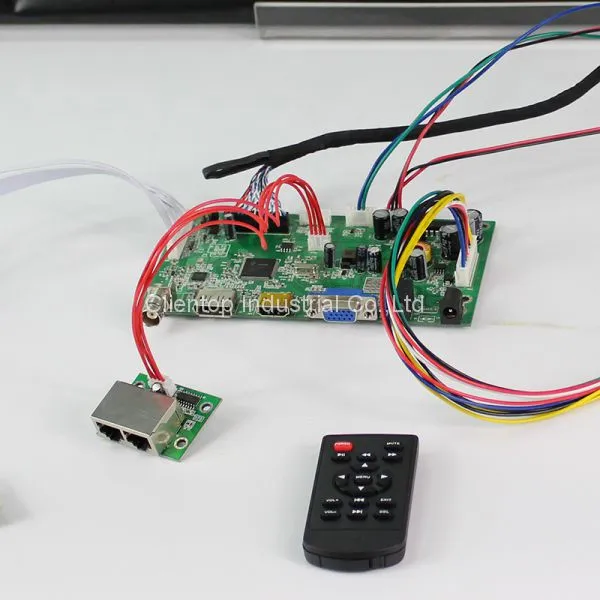 WUXGA Signal Input Lvds Lcd Controller Board 30pin Support High Definition Line-by-line Video Decoding photo-2