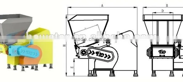 Medium Single Shaft Shredder HC-SS-40150 photo-5
