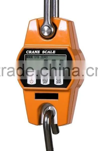 Mini Digital Hanging Scale 200Kg 400Lb Scales Industrial Heavy Duty Crane Scale