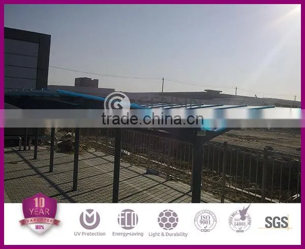 Haining Gensin U-lock Multiwall Polycarbonate Hollow Sheet Building Material photo-6