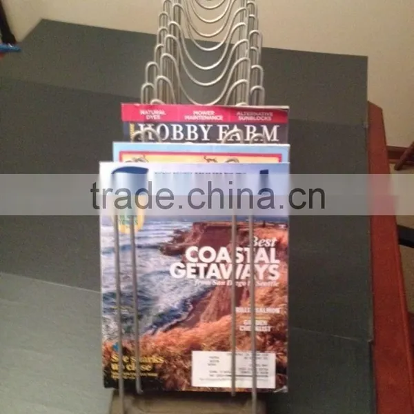 Fashionable Metal Display Sorter Magazine Rack Dubai photo-4