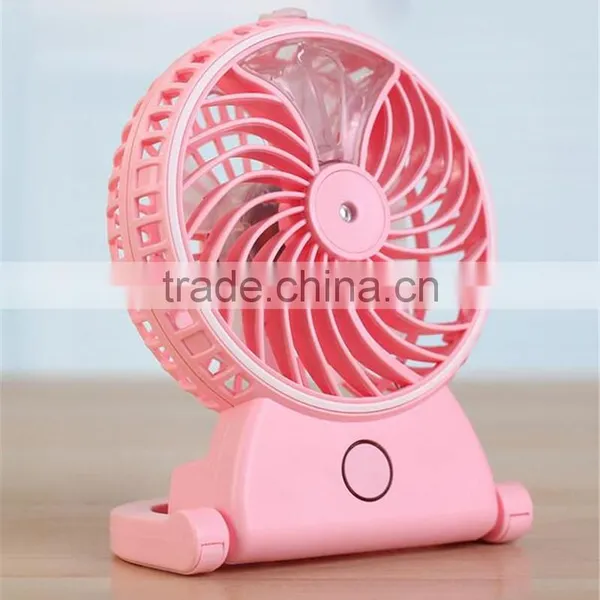 CT-739 The New USB Charging Air-conditioning Fan Beauty Mini Spray Fan Humidification Handheld Fan Portable Air-conditioning Fan photo-3