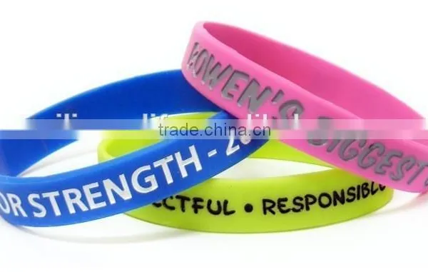 Small MOQ Cheap Custom Silicone Wristbands photo-6