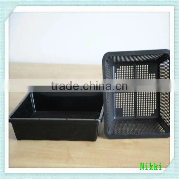 Garden Growing Tray Nursery Tray Deep Square Trays Containers photo-4