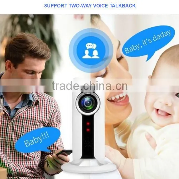 Panoramic Full View 180 Degree Electric Pan-Tilt New VR IP Wifi Camera, New Fisheye VR CCTV Camera For Sale photo-5