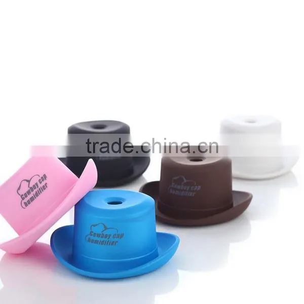 New Design Desktop Cowboy Cap Portable USB Mini Car Air Humidifier photo-2