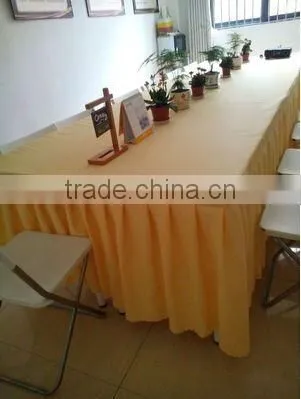 Hotsale Yellow Conference Table Skirting photo-2