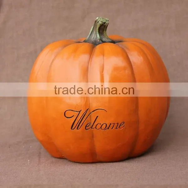 Resin Thanksgiving Decorations Artificial Thanksgiving Pumpkin photo-3