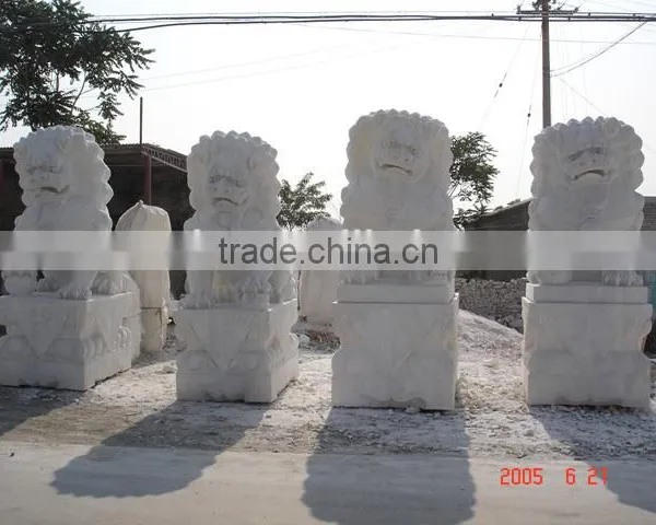 Chinese Style Lion Statue for Garden Decoration photo-4