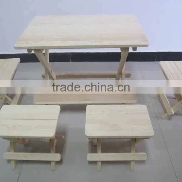 Heavy-duty Space-saving Dining Table and Chairs photo-3