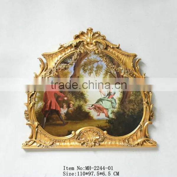 FA-250G-01 Antique Frame Hand-painted Oil Paintings for Decor photo-5