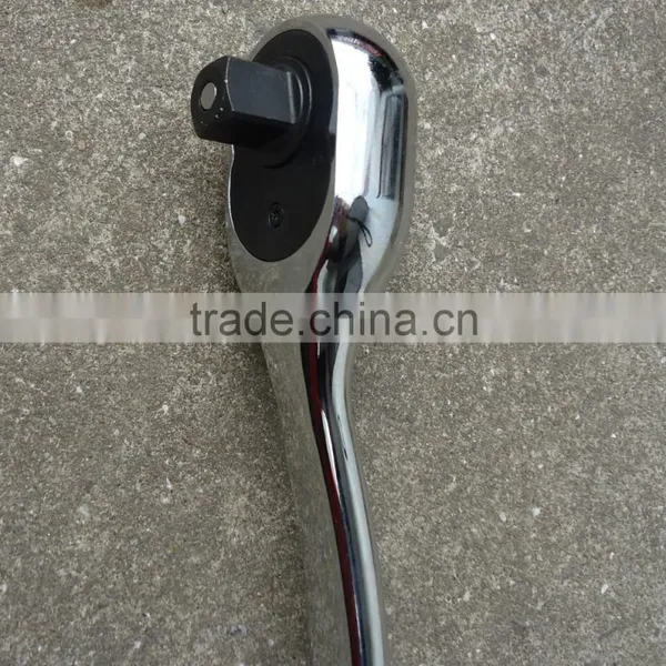 High Quality CR-V Steel Ratchet Wrench With Double Colors TPR Handle photo-4