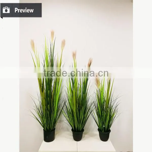 120 / 150 / 180 cm Synthetic Grass Artificial Potted Onion Grass With Reed Fake Grass Pots Plants photo-5